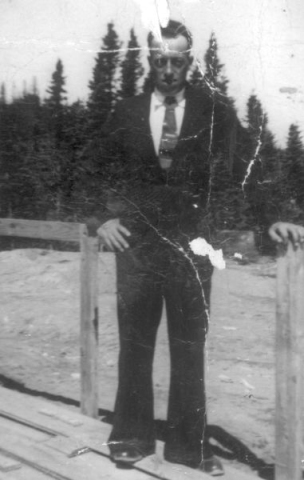 554: Patrick Carroll in Stephenville. (circa early 1940s) [courtesy of Betty (Carroll) Spurvey]  - Son of William Carroll &amp;amp; Ellen Norman, married Ellen Mulrooney